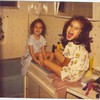Me and my sister.